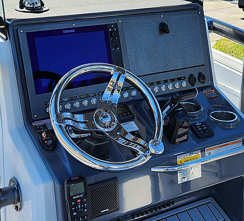 marine electronics and rigging