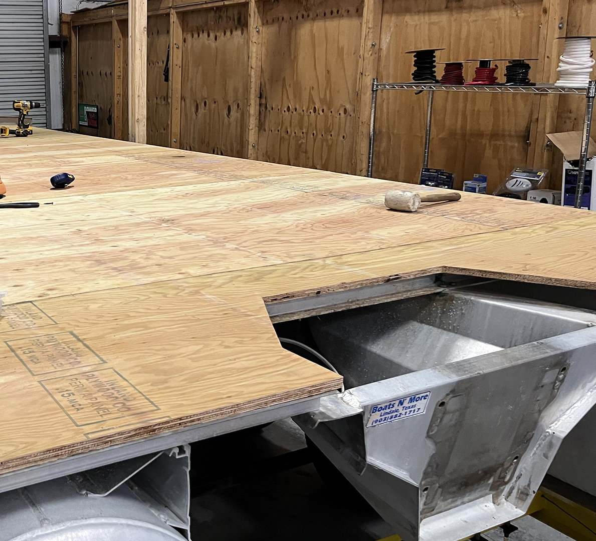 pontoon floor plywood