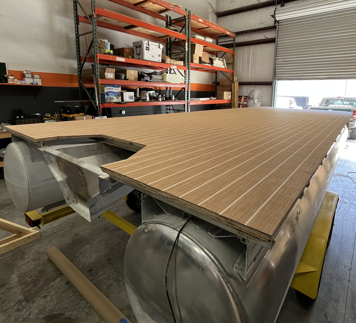 pontoon flooring